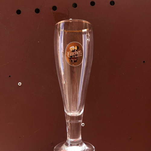 Fischer Tradition tall beer glass 250ml new, pack of six