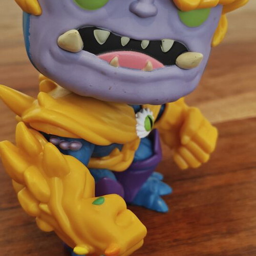 Funko Pop! Marvel Mech Strike Monster Hunters Thanos #993 refurbished