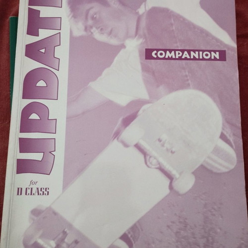 3 Used books for D Class- Student's Book & Companion & Workbook