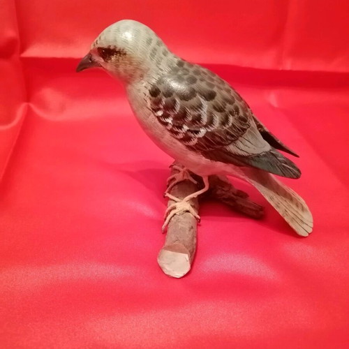 Wooden handmade birds like new, decorative