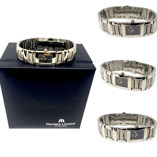 Maurice Lacroix women's stainless steel watch new with sapphire
