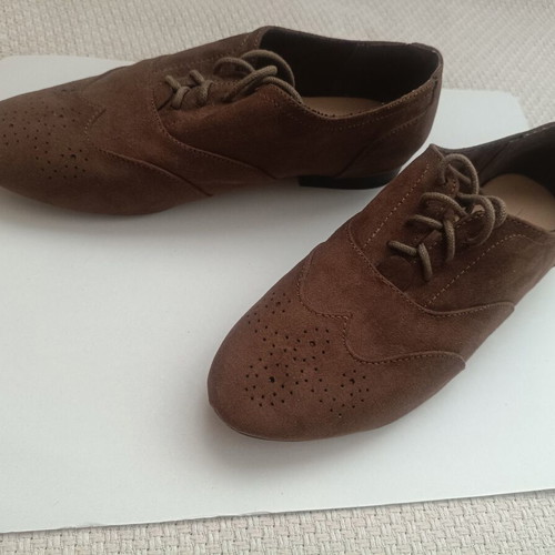 Sfera Oxford Type Shoes Size 38 Like New Brown