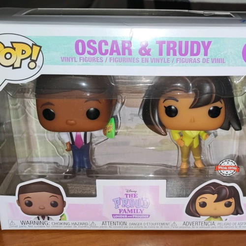 Funko Pop Oscar & Trudy 2 pack The Proud Family σε άριστη κατάσταση αυθεντικό