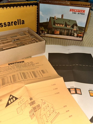Vollmer H0 3763 Straßenmeisterei building kit 1:87 vintage, like new