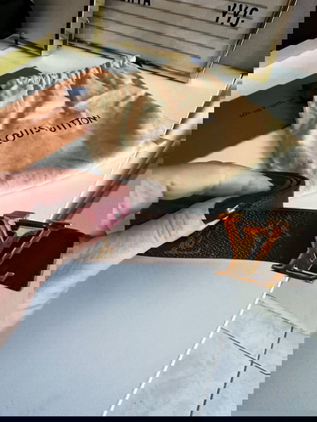 Ζώνη Louis Vuitton διπλής όψης αυθεντική