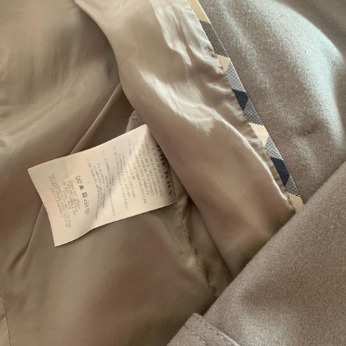 Burberry wool short jacket used, grey, size M