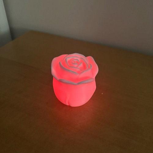 LED rose lamp with automatic color change new