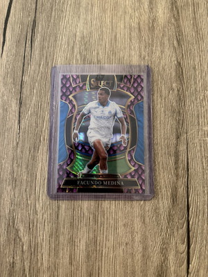 Facundo Medina Panini Select Purple Dragon Scale Parallel Card 35/49 like new