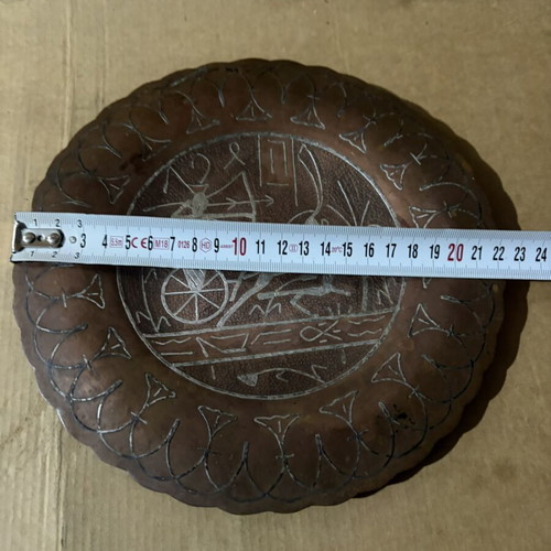 Copper plates used, set of 2 from 1968