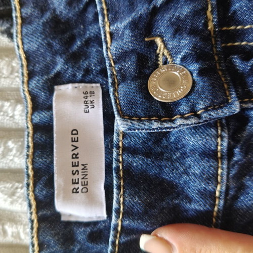 Reserved denim shorts like new, size XXXL, blue