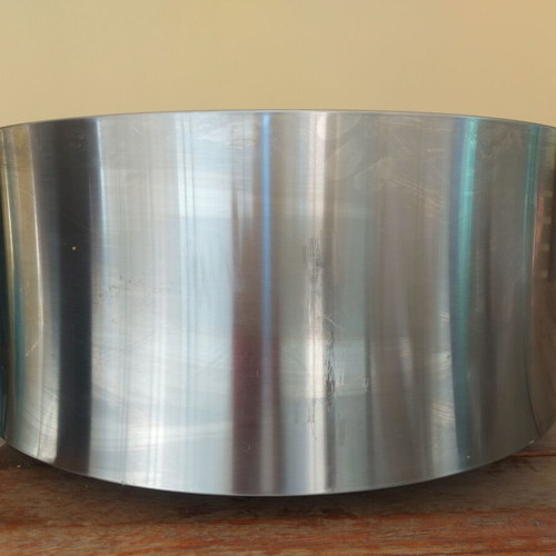 Inox round modern extractor hood like new