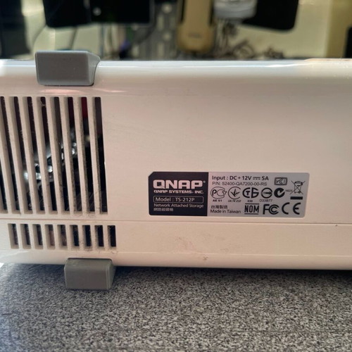 Qnap TS-212p NAS used, fully functional