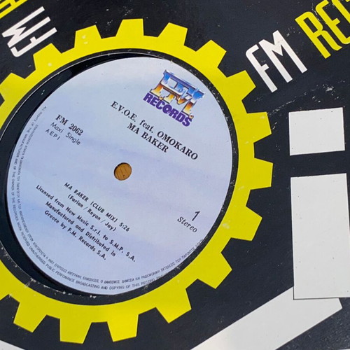 Ma Baker 90s Maxi single μεταχειρισμένο, Rasta Mix και Club Mix