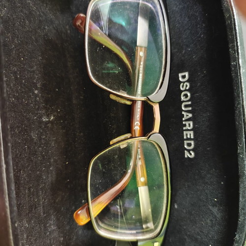 Dsquared2 Myopia Glasses Like New, Brown, 4.5 & 4.75 Diopters