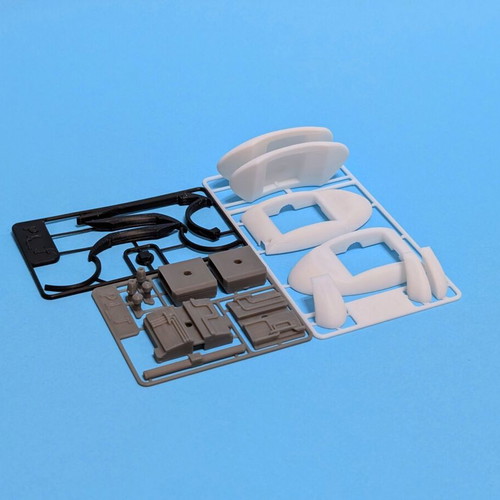 Portal Turret figure 3D-printed new, 1:12 scale kit