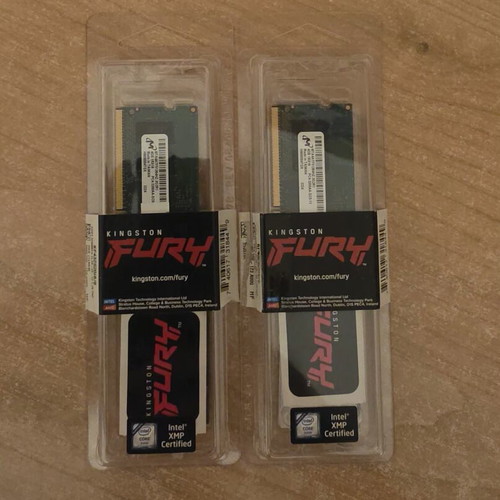 Kingston Fury 2 x 4 GB DDR4 3200Mhz RAM like new