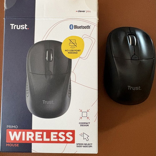 Trust Primo Wireless Bluetooth Mouse like new, compact design