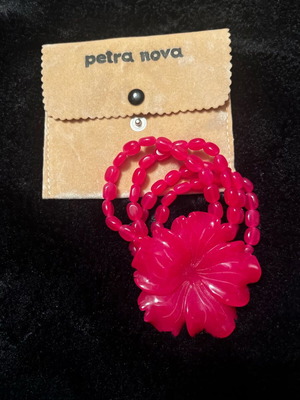Petra Nova pink bracelet with semiprecious stones like new