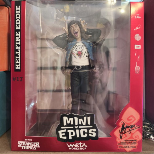 Mini Epics Limited Edition Hellfire Eddie collectible figure