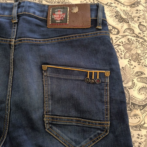 Dsquared2 men's jeans no 33 used, blue, size M