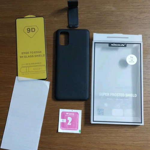 Nillkin case for Samsung Galaxy M51 used with screen protector