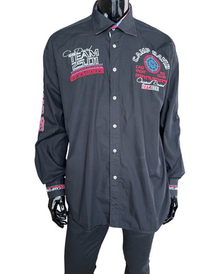 Camp David shirt black size 6XL like new