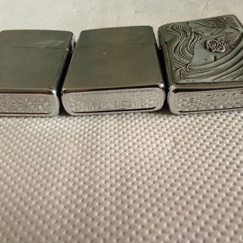 Zippo lighters set of four like new