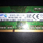 Μνήμη RAM 4GB DDR3L Samsung σαν καινούργιο