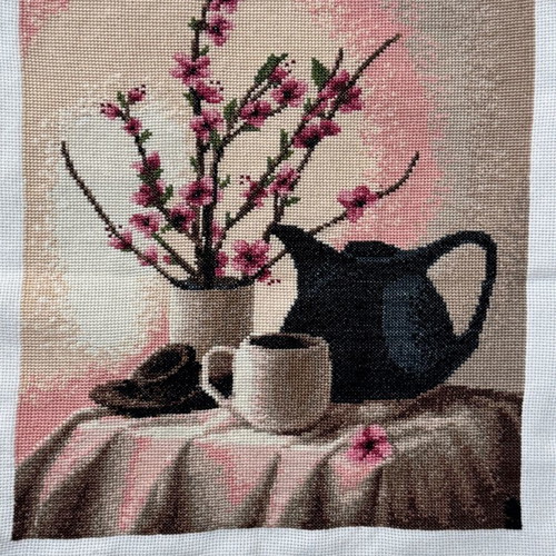 Handmade embroidery 24 x 26 cm