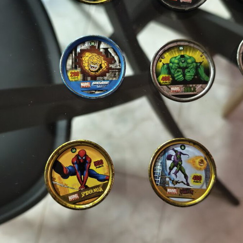 Marvel Tazos lot used