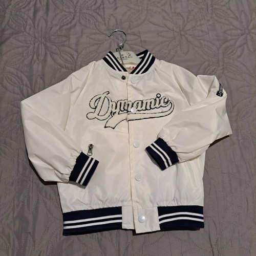 Varsity kids jacket Lousy Livin new, white and blue