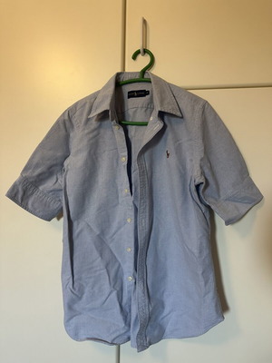 Ralph Lauren Polo γυναικείο κοντομάνικο πουκάμισο σαν καινούργιο, τιρκουάζ, μέγεθος M