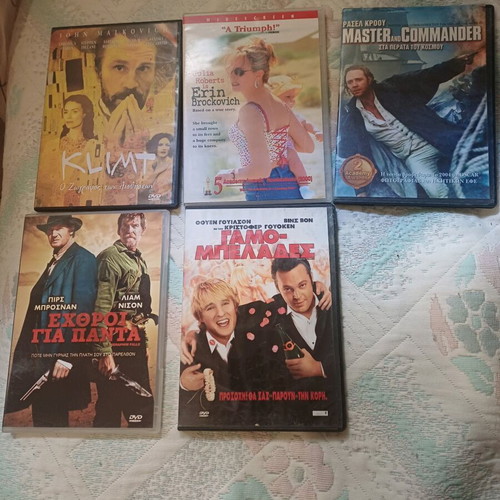 DVD pack of 54 movies like new
