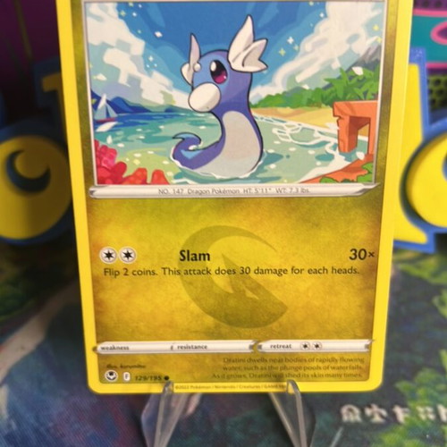 Dratini Silver Tempest Pokemon card mint condition