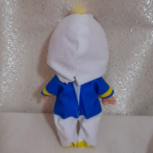 Interactive baby dolls used, set of 2 with Minnie Mouse and Donald Duck costumes