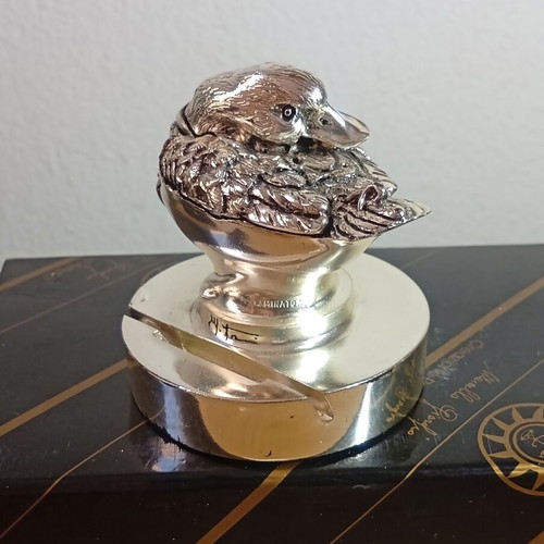 Vintage Marcello Giorgio silver 925 duck card holder