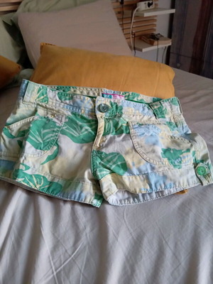 Shorts Bershka μεταχειρισμένα, μέγεθος L, πράσινα