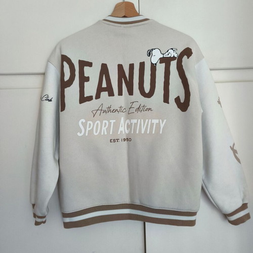 Zara bomber jacket like new, kids and women, white beige, size 164 cm