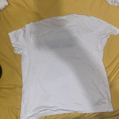 Guess men's short sleeve T-shirt, white, XL