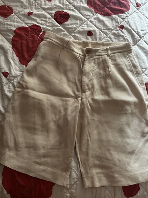 Zara men's beige bermuda shorts size 42