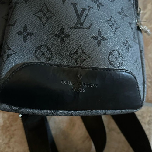 Shoulder bag used, black and gray, very good condition
