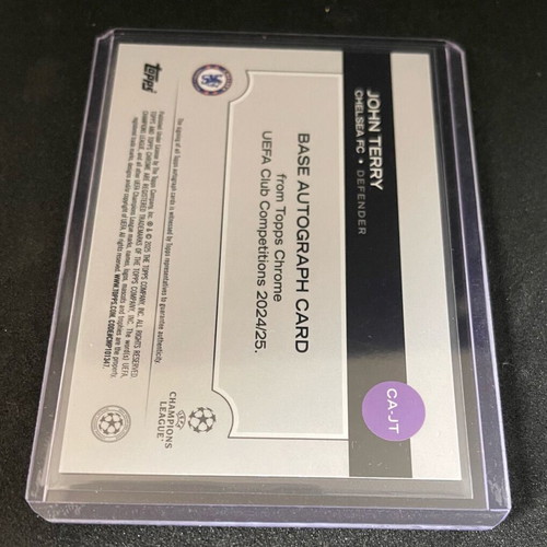 John Terry Chelsea Auto 20/25 like new