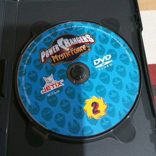 Power Rangers 1&2 Mystic Force DVD used, pack