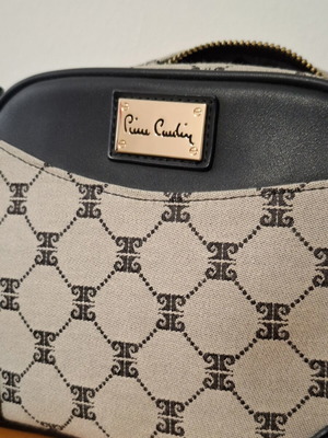 Pierre Cardin τσάντα ώμου, μπεζ