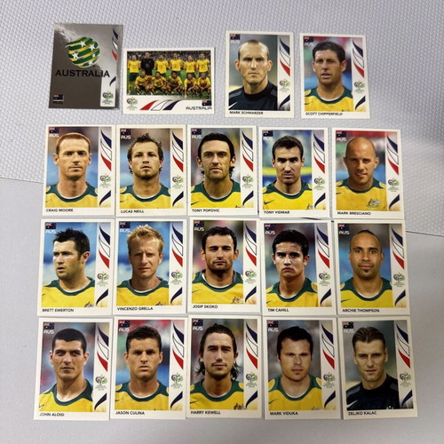 Panini World Cup 2006 Australia sticker set