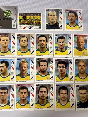 Panini World Cup 2006 Australia sticker set