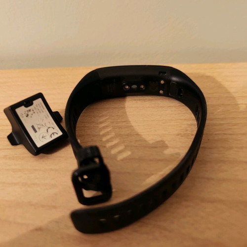Huawei Band 3 Pro waterproof with heart rate monitor black with charger used