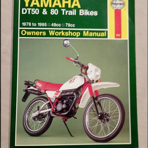 Haynes Service & Repair Manual for Yamaha DT 50 & DT 80 like new