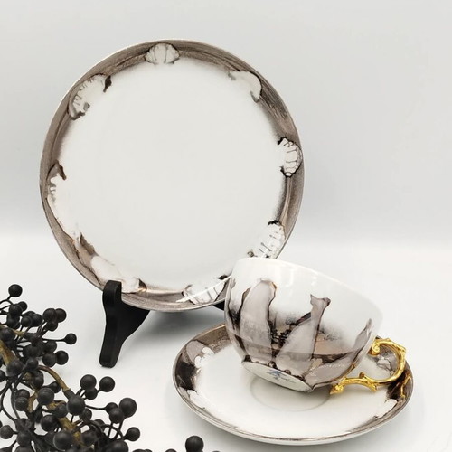 Furstenberg vintage porcelain coffee set used