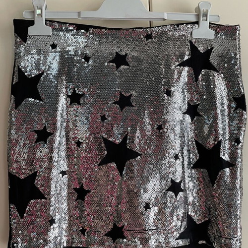 Skirt used with sequins, size L / 40 / 12